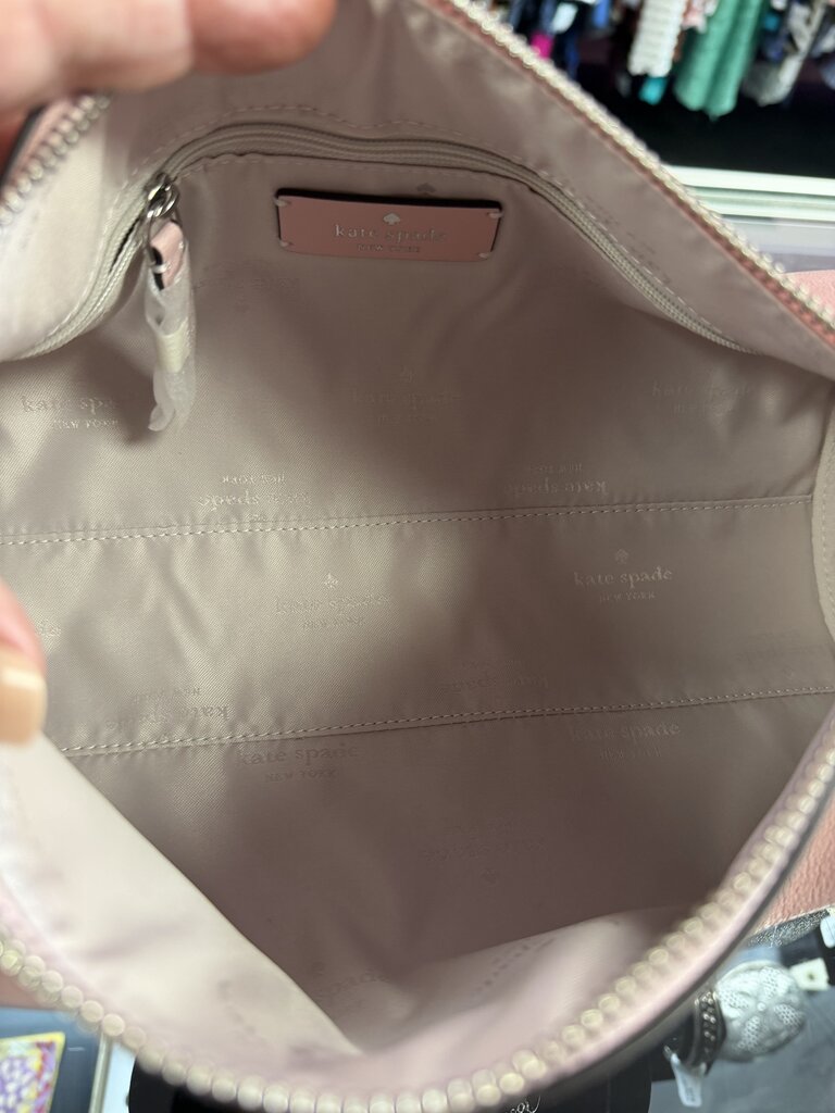Kate Spade New York Barrel Bag in Glazed Leather Medium Shoulder Bag