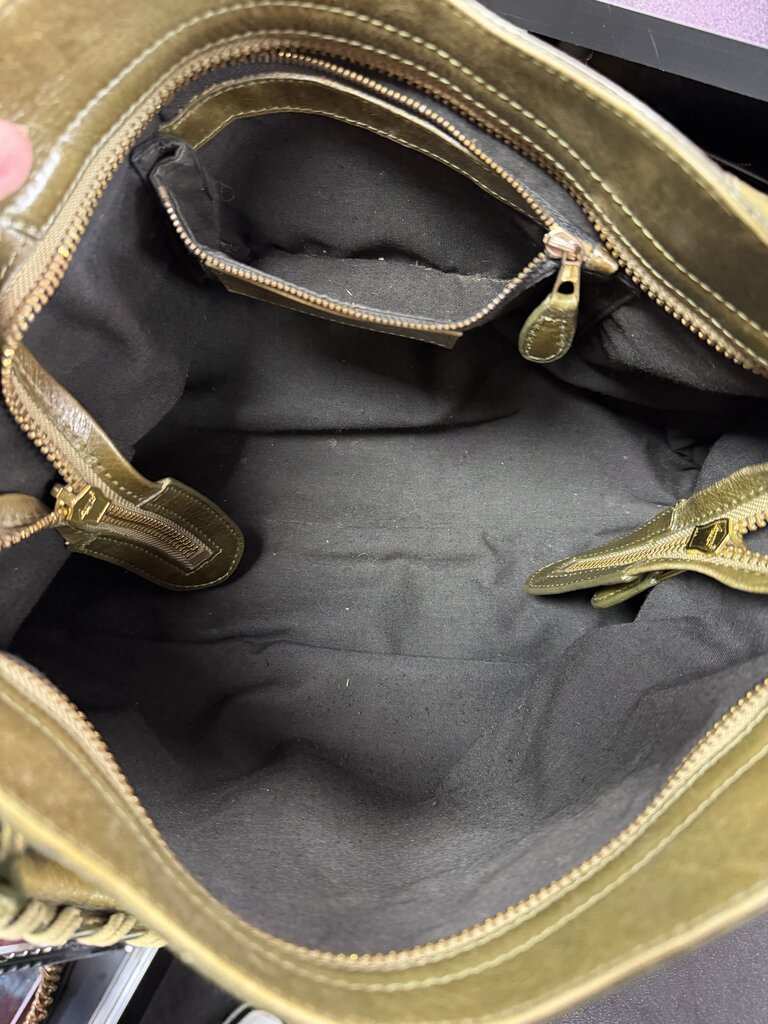 Balenciaga Leather Large City Bag