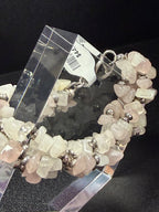 Silpada 925 Chunky Rose Quartz Nugget Toggle Bracelet