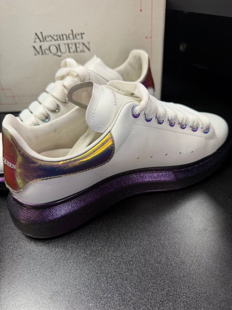 39.5/8.5 Alexander McQueen Oversized Iridescent Sneaker