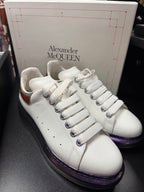 39.5/8.5 Alexander McQueen Oversized Iridescent Sneaker