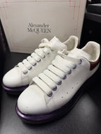 39.5/8.5 Alexander McQueen Oversized Iridescent Sneaker