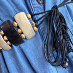 Tie Beads And Shell Belt