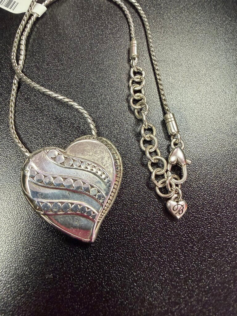 Brighton Heart Swirl Pendant Reversible Necklace