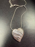 Brighton Heart Swirl Pendant Reversible Necklace