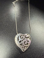 Brighton Heart Swirl Pendant Reversible Necklace