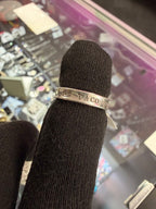 Tiffany & Co. 1837 Narrow 925 Ring 6.5'