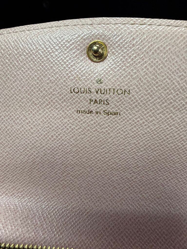 Louis Vuitton Emilie Portefeuille Monogram wallet Rose ballerina