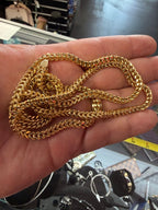 18K Franco/Wheat link Necklace 29' 31.57 Grams