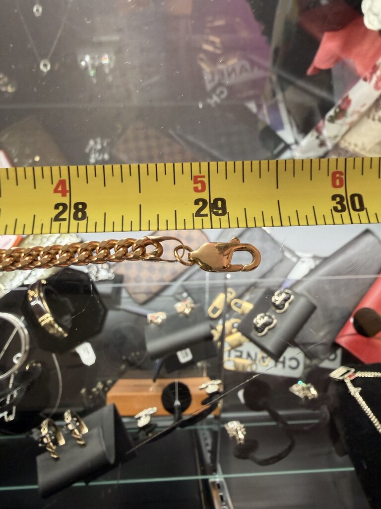 18K Franco/Wheat link Necklace 29' 31.57 Grams