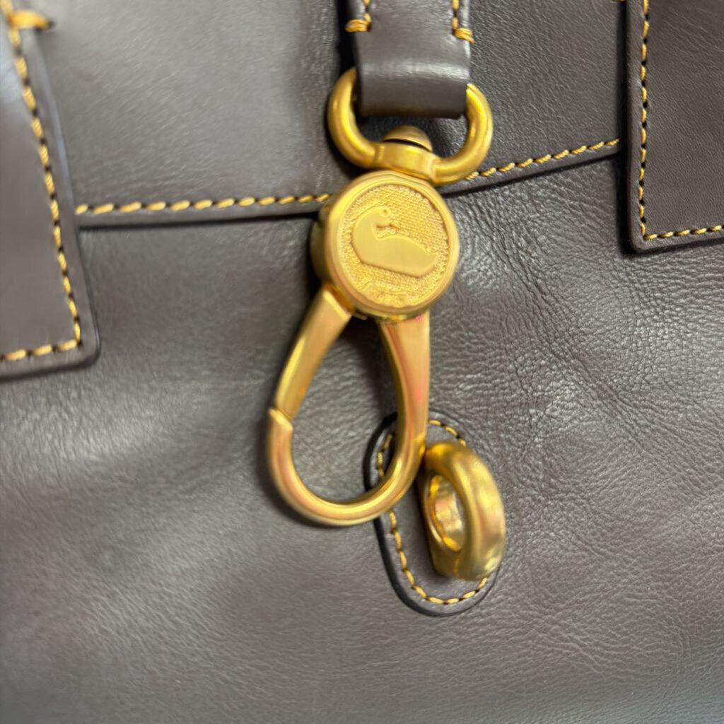 Dooney & Bourke Amelie Tote Florentine Vacchetta Leather Bag