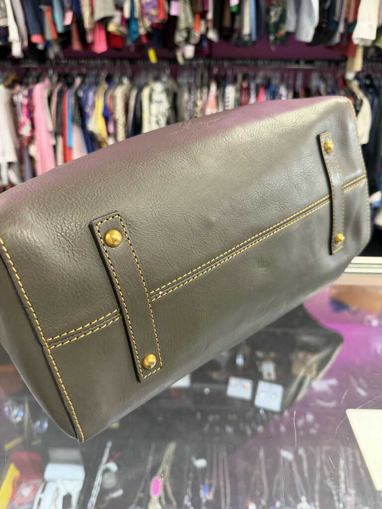 Dooney & Bourke Amelie Tote Florentine Vacchetta Leather Bag