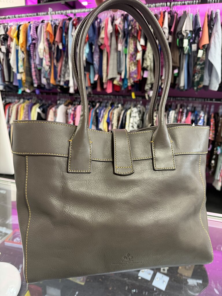 Dooney & Bourke Amelie Tote Florentine Vacchetta Leather Bag
