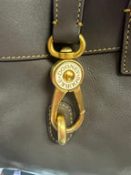 Dooney & Bourke Amelie Tote Florentine Vacchetta Leather Bag