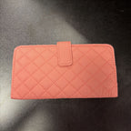 Vera Bradley Quilted Cotton RFID Finley Wallet