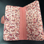 Vera Bradley Quilted Cotton RFID Finley Wallet
