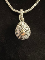 John Hardy 18K/925 20" Necklace with JAI 14k/925 Pendant