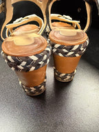 8/8.5 Christian Louboutin Lagoa 70mm Wedge
