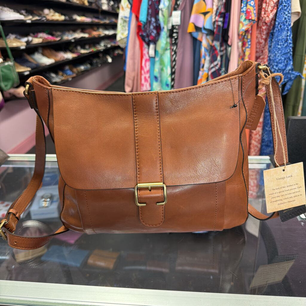 Genuine Leather Vintage Look NWT
