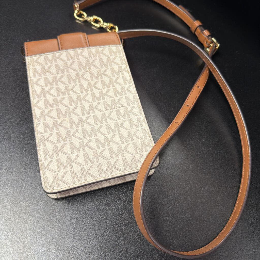 Michael Kors Carmen Small North South Phone Crossbody