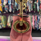 JPK Jean Pierre Klifa Nylon Coral Pink Bucket Shoulder Bag