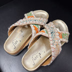 6/37 Wild Flower Crossband Sandals