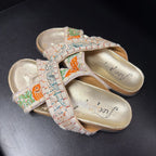6/37 Wild Flower Crossband Sandals