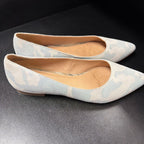 7.5 Caslon Luna Suede Pointed tope Camo Flats