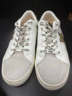 8.5 Vintage Havana Grande White Washed Gold Sparkly Star Detail