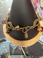 Premier Design Fold Crystal Charm "Tourino" Bracelet