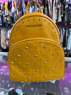 Michael Kors Abbey Studded Pebbled Backpack