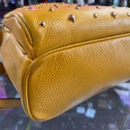 Michael Kors Abbey Studded Pebbled Backpack