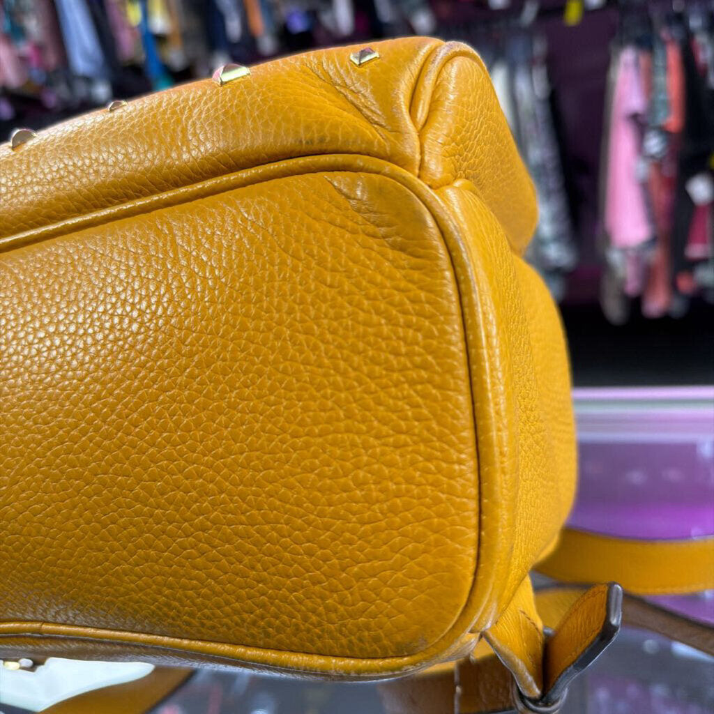 Michael Kors Abbey Studded Pebbled Backpack