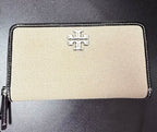 Tory Burch Thea Canvas Zip Continental Wallet