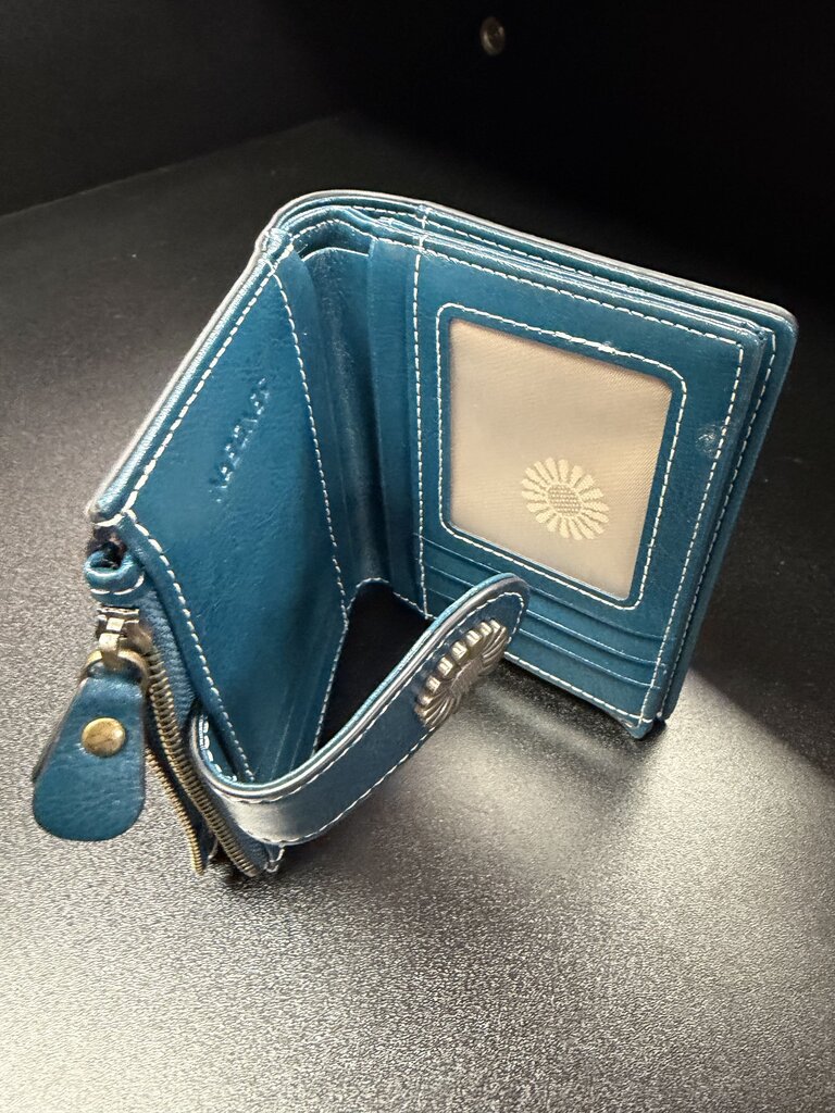 Sendfen RFID Leather Bifold Wallet