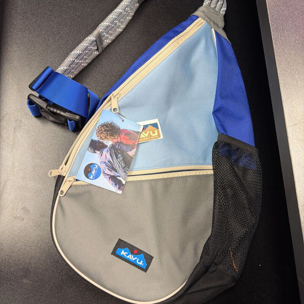 Kavu NWT Paxton Pack Sling Bag Wild River Colorway