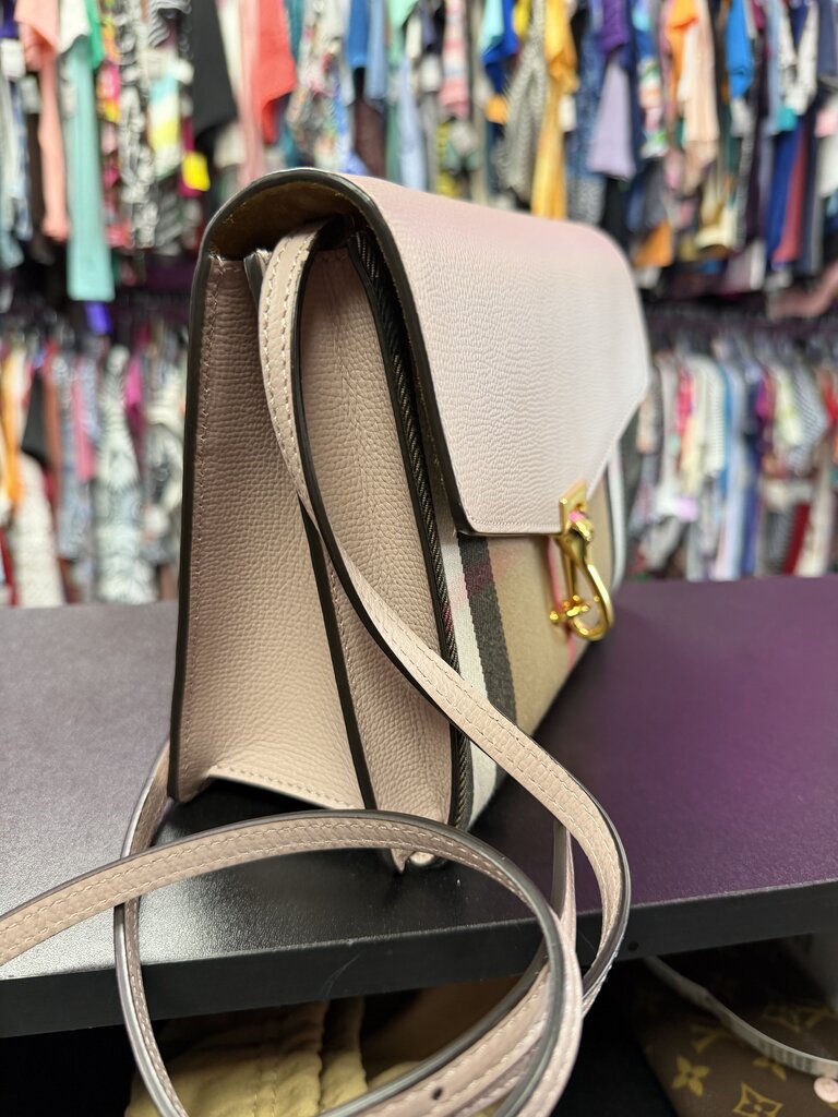 Burberry Derby Calfskin House Check