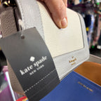 Kate Spade Lena Colorblock Mini Flap Crossbody Multi In Pebbled Leather Like New