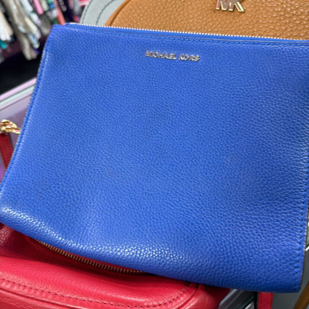 Michael Kors Pebbled Large Leather Pouch Wristlet