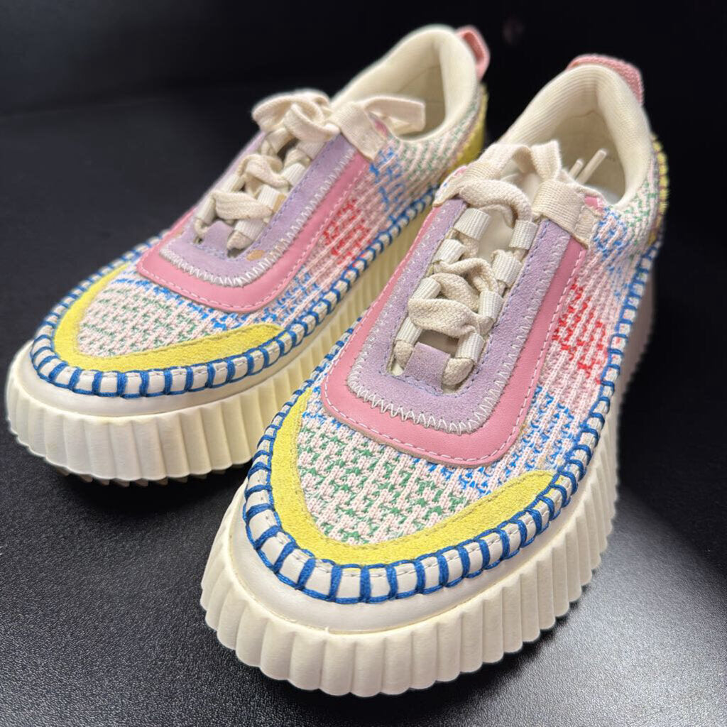 6.5 Dolce Vita NWOT Dolen Sneaker Woven Knit Chunky Platform Sole