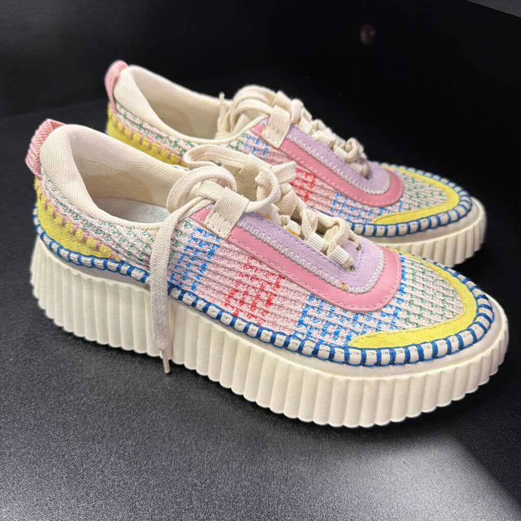 6.5 Dolce Vita NWOT Dolen Sneaker Woven Knit Chunky Platform Sole