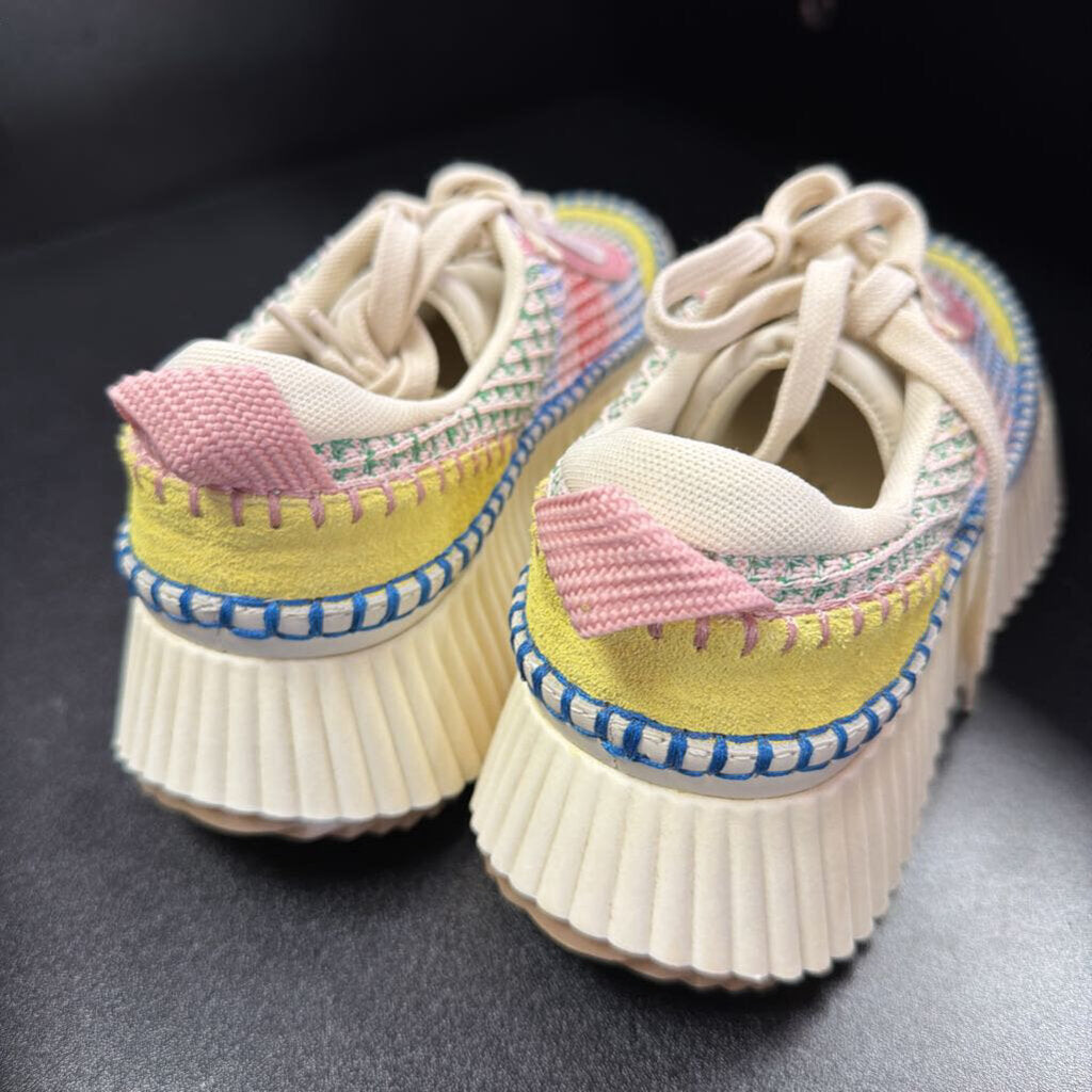 6.5 Dolce Vita NWOT Dolen Sneaker Woven Knit Chunky Platform Sole
