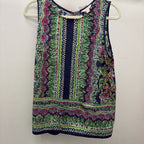 LG Lilly Pulitzer Sleeveless Silk Boho Print
