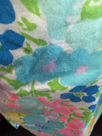 10 Lilly Pulitzer Serena Floral Print Square Neckline Embroidered w/ Delicate Sequin Waistband Dress As is