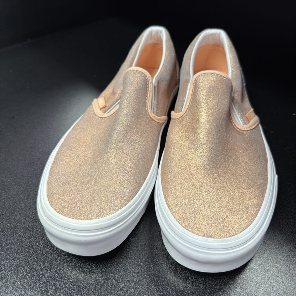 9.5 Vans Metallic Slide On Shoe