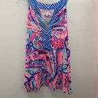 LG Lilly Pulitzer Sleeveless Essie Tank Abtract Pattern