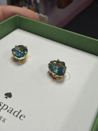 Kate Spade Gold Tone Blue/Green Stone