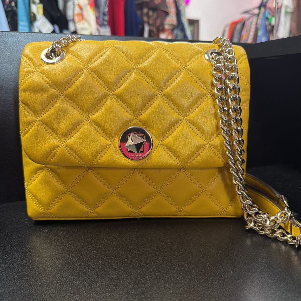Kate Spade Natalia Quilted Leather Chain Shoulder Crossbody