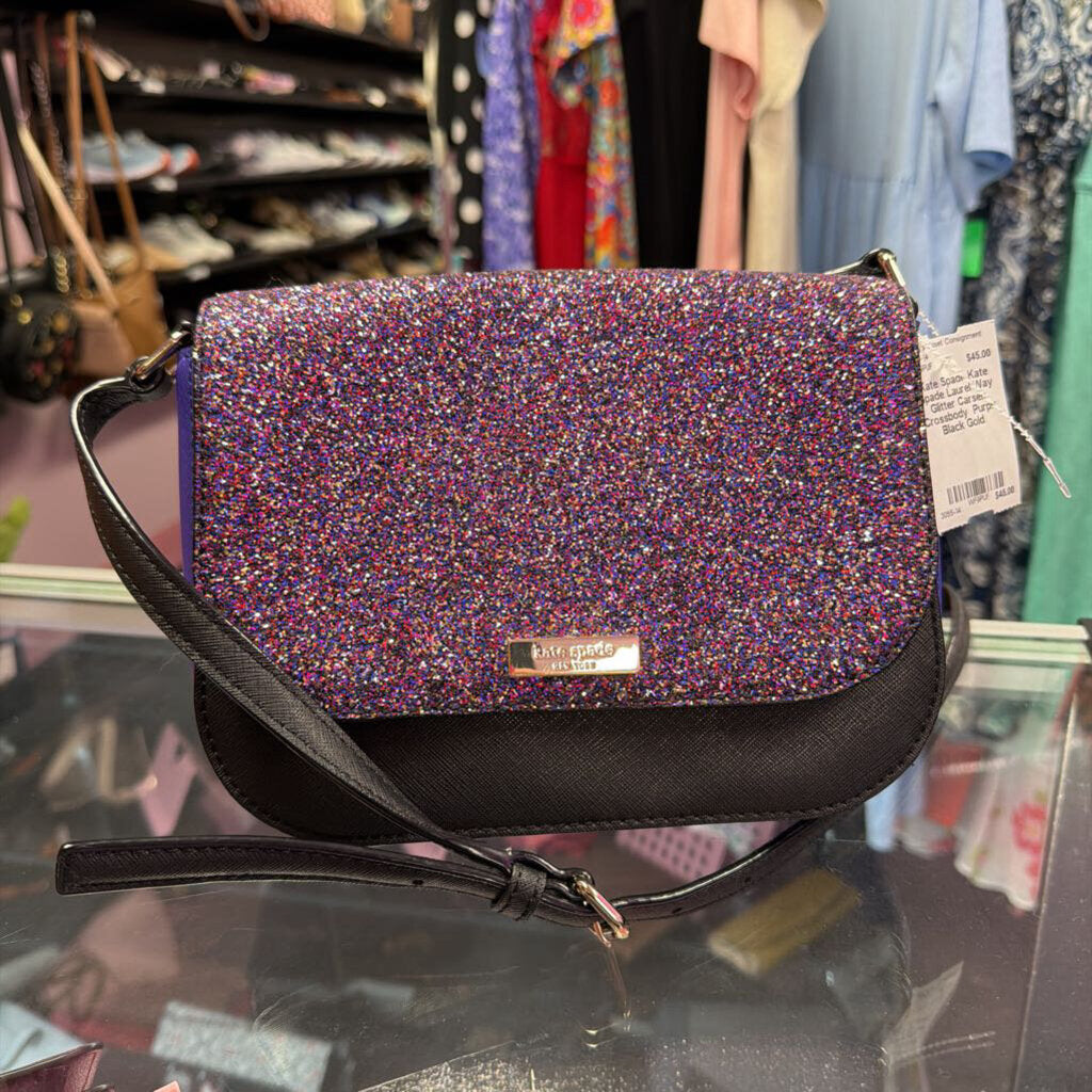 Kate Spade Laurel Way Glitter Carsen Crossbody