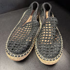 11 The Drop Lila Open Weave Flat Espadrille